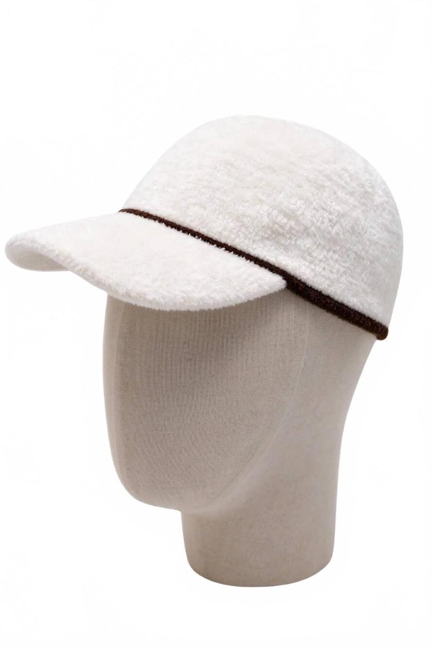 NEW BRUNELLO CUCINELLI women's textured baseball cap in white
